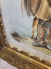 Load image into Gallery viewer, A Minatarre Indian 13.5x15.5" Karl Bodmer Native American Indian Art