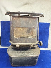 Load image into Gallery viewer, Antique Cast IRON CLAD Kerosene Sad Iron Stove Heater PAT. 1885 w Mica & Wick