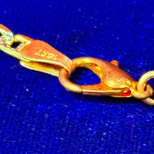 Load image into Gallery viewer, Beautiful Link Chain, 14 Karat Gold Italian Necklace 17”, 15.1grams