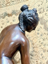 Load image into Gallery viewer, JC1- Allecra 33.5” Bronze Statue Christophe Allegrain’s ‘Bathing Venus’ by Hunt!