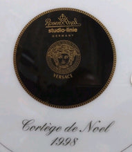 Load image into Gallery viewer, Rosenthal Versace Christmas Plate Cortége de Noel 1998 - 31 cm