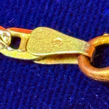 Load image into Gallery viewer, Beautiful Link Chain, 14 Karat Gold Italian Necklace 17”, 15.1grams