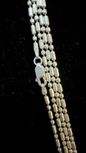 Load image into Gallery viewer, 66” Vintage Sterling Silver Link Chain Necklace Chain Italian 34.2 grams
