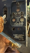 Load image into Gallery viewer, 1950’s USAF F-100 Super Sabre Jet Aircraft Original Landing Gear Control Panel