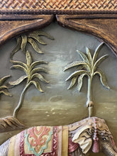 Load image into Gallery viewer, Antique Style Indian 3-D Elephant, wall decor