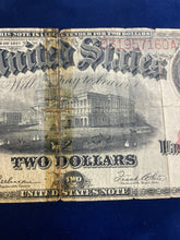 Load image into Gallery viewer, 1917 Two Dollar $2 United States Note - Signed by Speelman & White - Ungraded