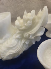 Load image into Gallery viewer, Vintage Marble Carved Stone dragon Teapot & 5 Cups Set Tea Sake Wine Espresso