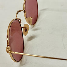 Load image into Gallery viewer, Vintage Ray-Ban ‘P’ Round Metal Polarized Sunglasses w/ Orig. Case Made in Italy