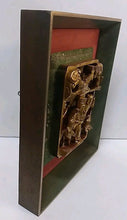 Load image into Gallery viewer, Antique Chinese Carved Deep Relief Gilt Wood Emperor Scene Panel