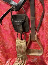 Load image into Gallery viewer, Antique John Clark - Western Saddle W/wood Stirrups 11.5" Seat c. 1870-90