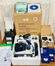 Load image into Gallery viewer, Swift SW380T Trinocular Microscope + 18MP SwiftCam Camera Bundle New Open Box