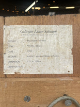 Load image into Gallery viewer, French Artist Philippe cognee Large wood carved art, 1984!!