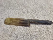 Load image into Gallery viewer, Antique ea. 1800's Large Horn Knife New England Primitive 6.5"