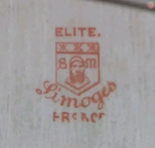 Load image into Gallery viewer, Antique “Vogel” French Limoges portrait On Porcelain, Schumacher Studios