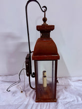 Load image into Gallery viewer, Suffolk Style 23.5” Outdoor Wall Lantern Coach Light w/ Scroll Arm Wet-Rated