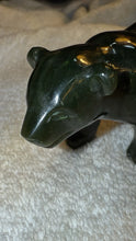 Load image into Gallery viewer, Inuit Green Jade Stone Bear Alaskan Native Vintage 3”, 132.6 Grams
