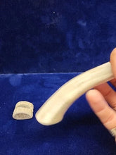 Load image into Gallery viewer, All American Glass Knife w/ Deer Antler Handle Flint Knapping by Bo Earls