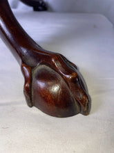 Load image into Gallery viewer, ANTIQUE MAHOGANY TWO TIER PIE CRUST EDGE TABLE!