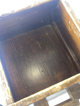 Load image into Gallery viewer, Antique 19th Century Chinese Rice Measurement Basket with Kanji – Pyramid Style!