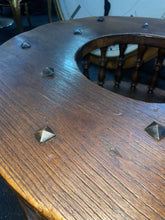 Load image into Gallery viewer, Handmade Vintage Dutch Brazier Round Coffee Table With Brass Bowl Insert!!