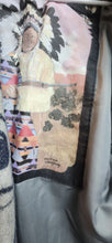 Load image into Gallery viewer, Pioneer Wear South Western Aztec Woman's, Size XL Long Coat Wool Gray Beige