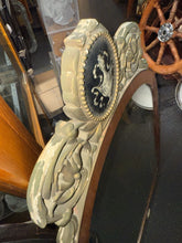 Load image into Gallery viewer, #263 Ornate Art Deco Style Unique Vintage wood Framed Mirror 46“ X 22“