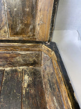 Load image into Gallery viewer, Antique 19 Century Chinese Provincial Utilitarian Wood tea Box 14”x14”x8”!!