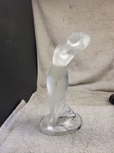 Load image into Gallery viewer, Lalique Danseuse Bras Leves Figurine by M Lalique (Signed, 1995) Broken Arm
