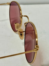 Load image into Gallery viewer, Vintage Ray-Ban ‘P’ Round Metal Polarized Sunglasses w/ Orig. Case Made in Italy