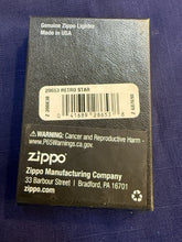 Load image into Gallery viewer, NEW 2019 Retro Star Zippo Lighter In Original Box