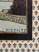Load image into Gallery viewer, Vintage Florentine Pietra Dura Plaque ‘Il Mosaico di Firenze’ Dual Panel 10x8