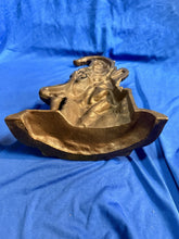 Load image into Gallery viewer, RARE Antique Victorian Brass Mr. Punch Figure Collectibles Door Stop 12” Tall