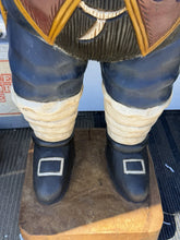 Load image into Gallery viewer, Large Vintage 50” Mr Punch Carved Wooden Cigar Store Display Statue