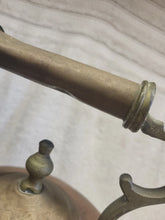 Load image into Gallery viewer, Antique Copper English Tea Kettle Pot Brass Knob Goose Neck (bra1019)