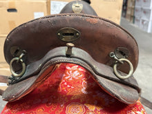 Load image into Gallery viewer, Antique John Clark - Western Saddle W/wood Stirrups 11.5" Seat c. 1870-90