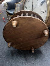Load image into Gallery viewer, Handmade Vintage Dutch Brazier Round Coffee Table With Brass Bowl Insert!!