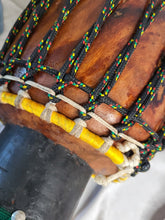 Load image into Gallery viewer, African Hand-carved Professional Djembe Drum 19x10 10lbs