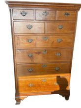 Load image into Gallery viewer, Circa 1770 Chester County Pennsylvania Antique Walnut Highboy Dresser