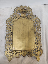 Load image into Gallery viewer, 19th C Antique Bradley & Hubbard-Style Dionysius Brass Wall Mirror