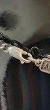 Load image into Gallery viewer, King Baby 925 Sterling Silver Skull Charm Pendant 24in. Curb Link chain