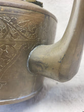 Load image into Gallery viewer, Antique Copper English Tea Kettle Pot Brass Knob Goose Neck (bra1019)