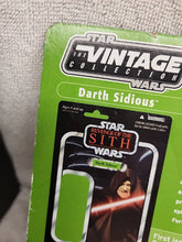 Load image into Gallery viewer, STAR WARS VTG COLLECTION DARTH SIDIOUS FOIL CARD VC12 REVENGE OF THE SITH CIB