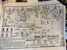 Load image into Gallery viewer, RARE Antique 1938 Philco Model 38-5 Tombstone Vacuum Radio “WORKING”