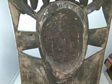 Load image into Gallery viewer, Vintage Large African Carved Wood Bamum Mask from Cameroon 32“ X 18“