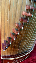 Load image into Gallery viewer, Yangzhou Chinese Guzheng 21-String Zither Mother-of-Pearl Inlay Professional