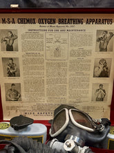 Load image into Gallery viewer, 1948 MSA Chemox Oxygen Generating Canister – Bureau of Mines Approval No. 1307