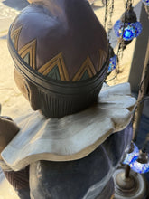 Load image into Gallery viewer, Large Vintage 50” Mr Punch Carved Wooden Cigar Store Display Statue