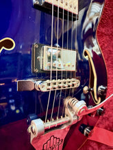 Load image into Gallery viewer, Ibanez Artcore AFS75T Hollowbody Electric Guitar Transparent Blue w/ Case Strap