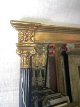 Load image into Gallery viewer, #104 Antique Style Ornate Gold And Black Mirror 39.5” X 27.5”