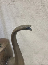 Load image into Gallery viewer, Antique Copper English Tea Kettle Pot Brass Knob Goose Neck (bra1019)